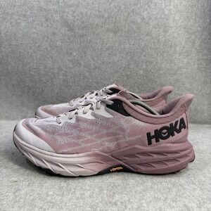 Hoka One One Womens Shoes Size 10 Speed Goat Purple Running Sneaker 1123158 ELMR